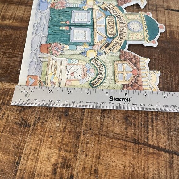 Cherished Teddies - CRT289 Cherished Teddies Town Depot Backdrop Used - Picture 5 of 8